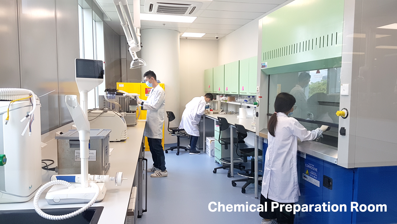 Chemical Preparation Room Prestige Biopharma CMCB